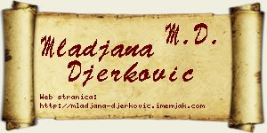 Mlađana Đerković vizit kartica